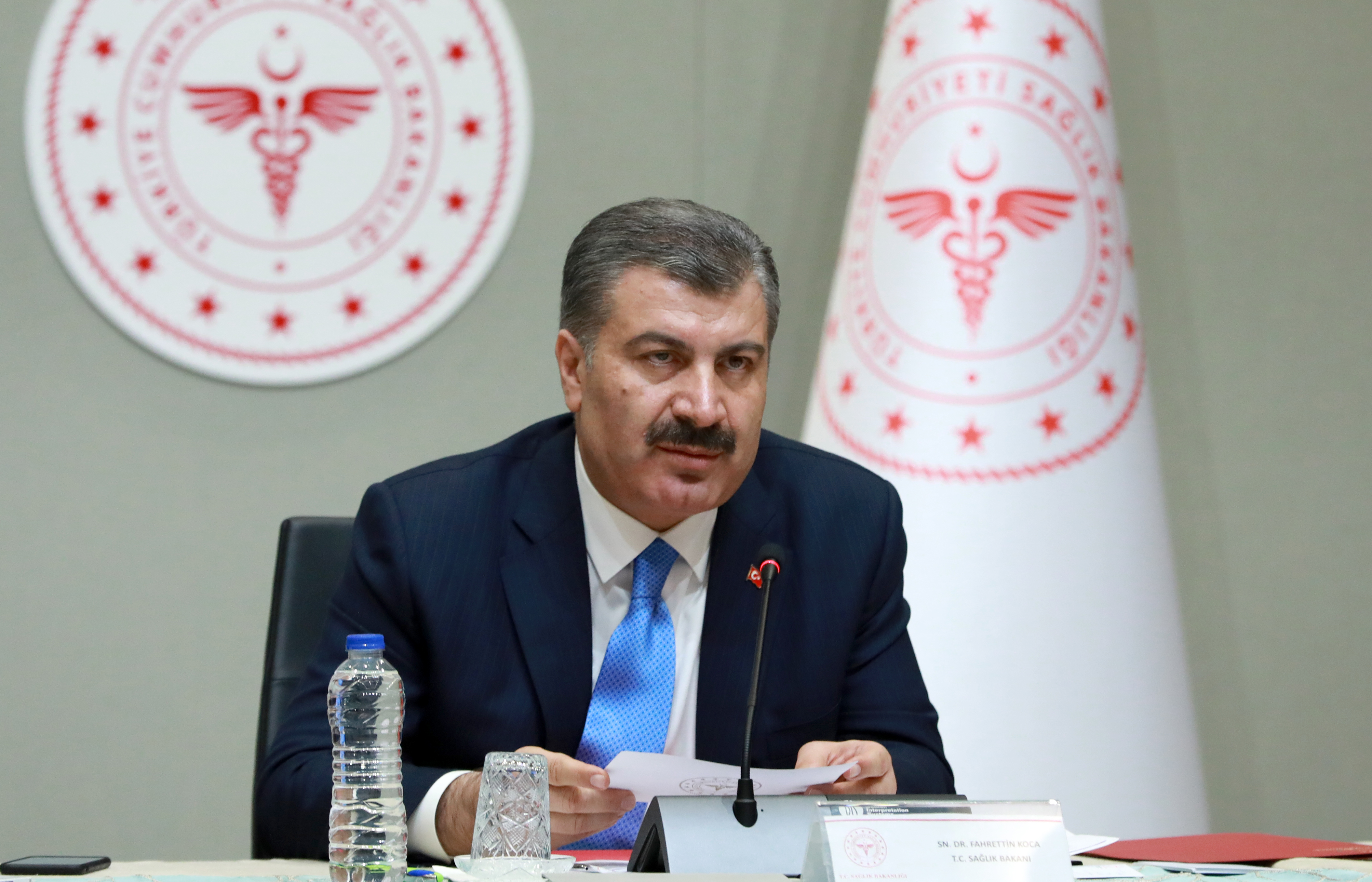 BAKAN KOCA, DSÖ KODU KARMAŞASIYLA İLGİLİ KONUŞTU: İKİ HAFTA ÖNCESİNE KADAR YOKTU