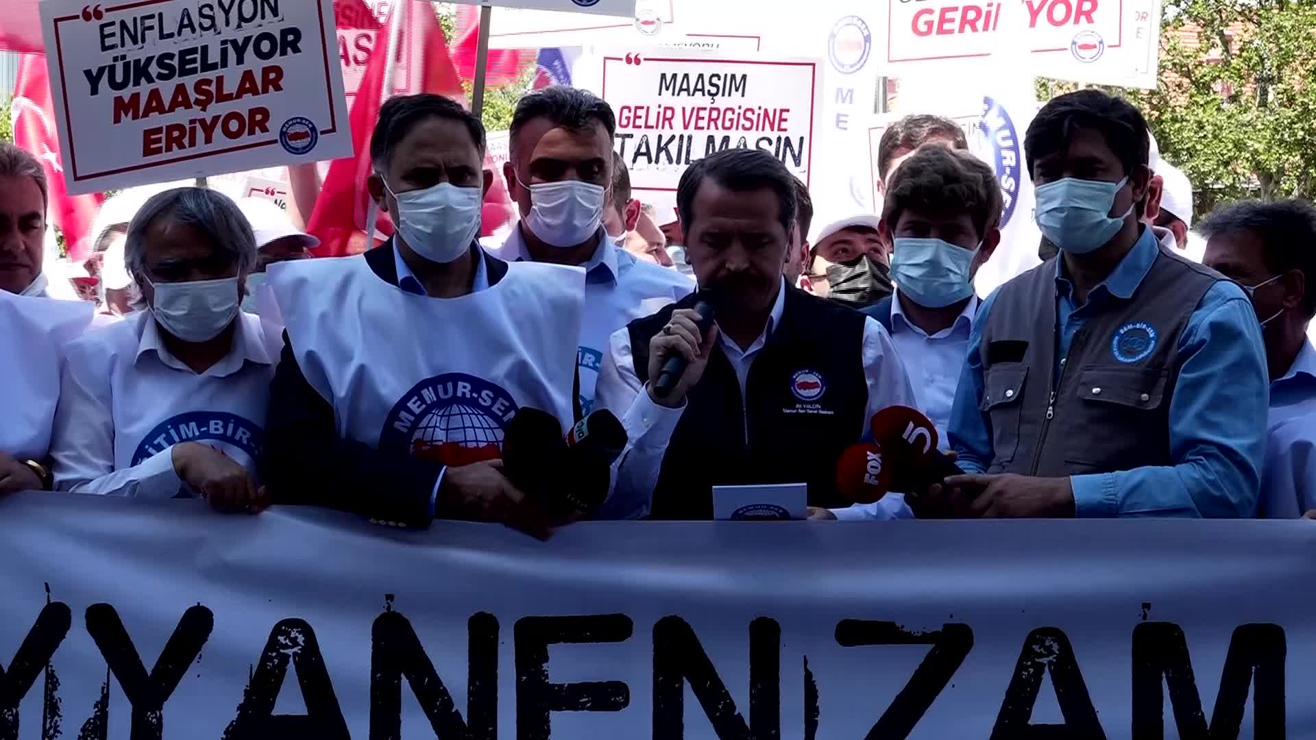 MEMUR-SEN'DEN 'ZAM 'PROTESTOSU: "EN AZ YÜZDE 10 SEYYANEN ZAM İSTİYORUZ"
