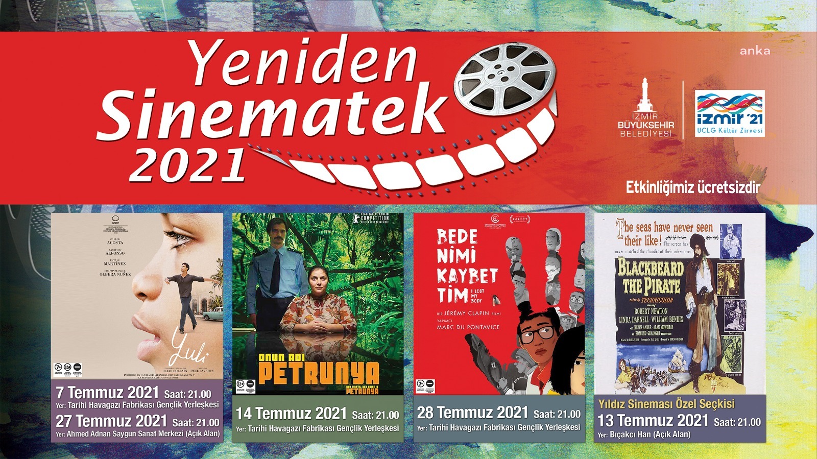 İZMİR'DE "YENİDEN SİNEMATEK" GÖSTERİMLERİ BAŞLIYOR
