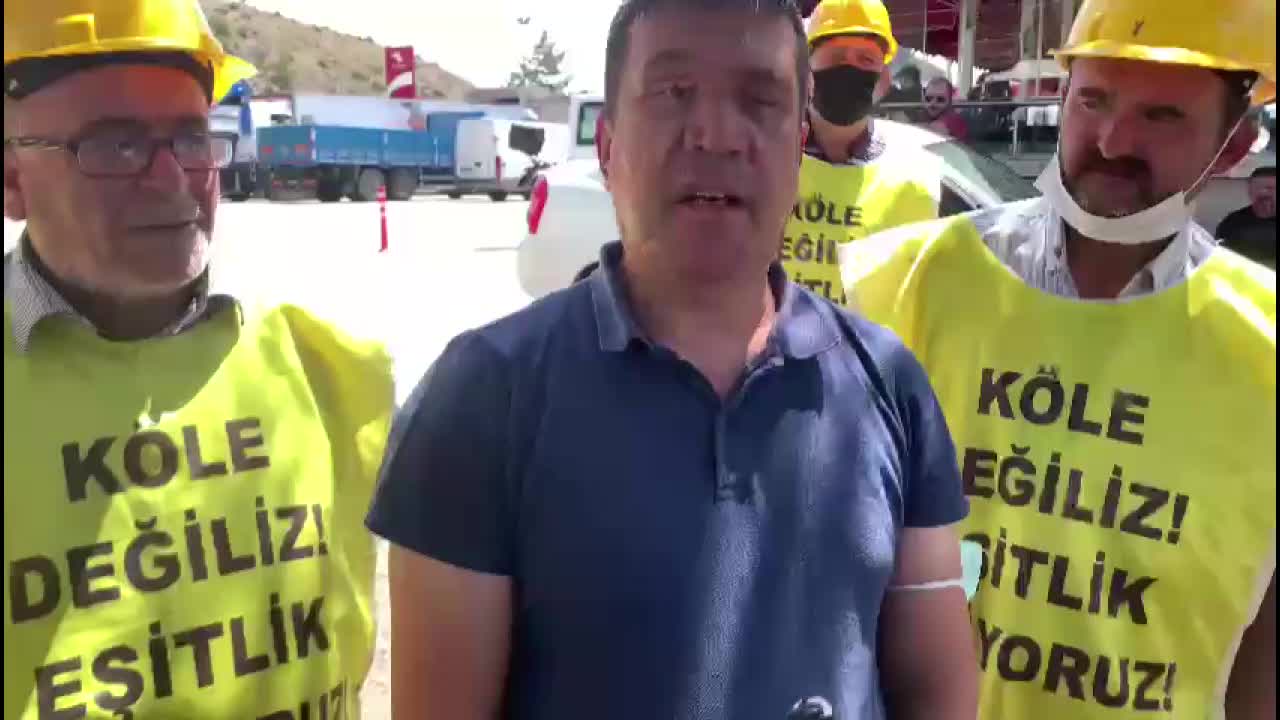 GÖRME ENGELLİ MADENCİDEN İKTİDARA ÇAĞRI: “BİZ 600 KİLOMETRE GELDİK, SİZ BİR ARPA BOYU GELİN; SORUNU ÇÖZELİM”