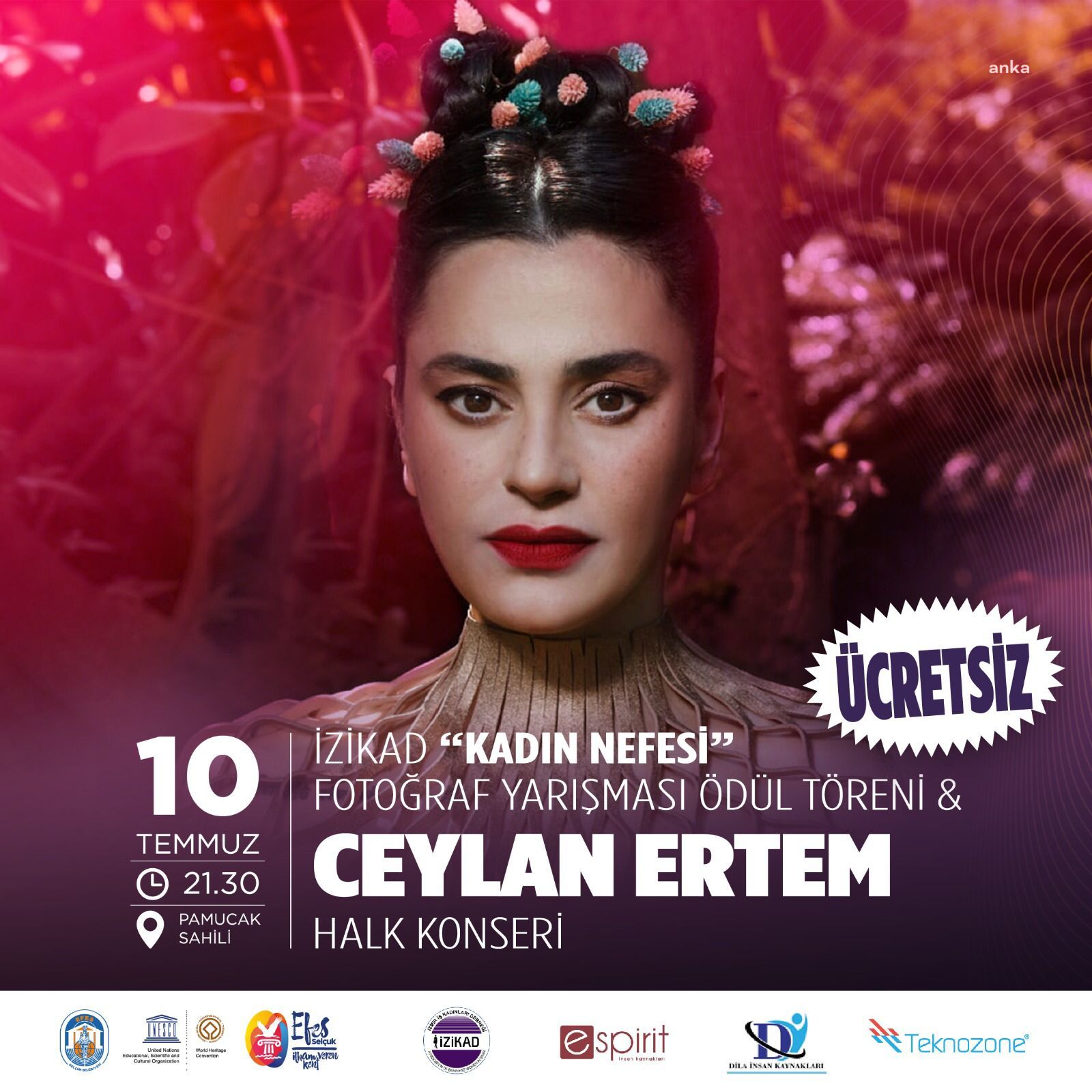 EFES SELÇUK’TA "KADIN N’EFESİ", CEYLAN ERTEM'İN SESİ İLE CANLANACAK