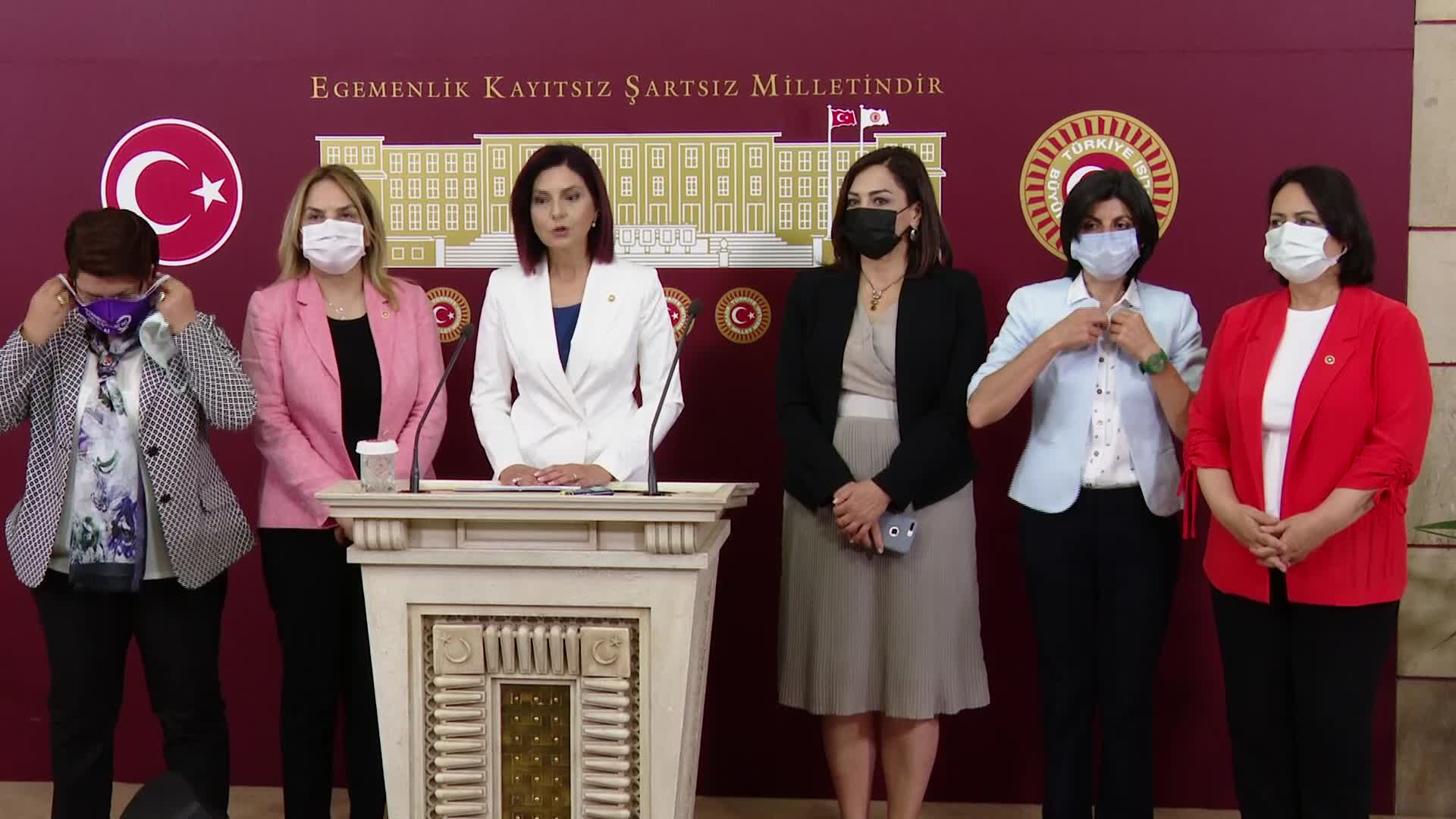 CHP’Lİ KADIN MİLLETVEKİLLERİNDEN “İSTANBUL SÖZLEŞMESİ” TEPKİSİ: “BU SÖZLEŞMEDEN NEDEN RAHATSIZSINIZ”