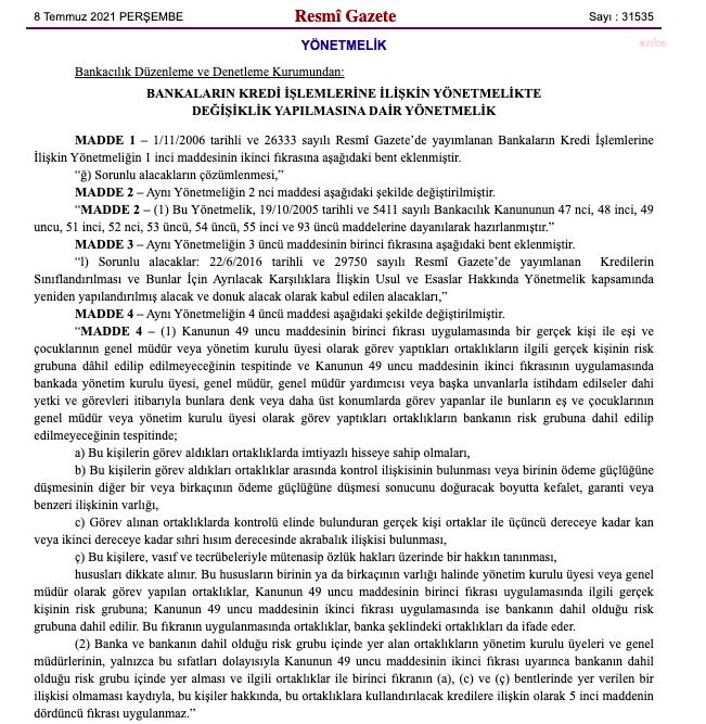 BANKALAR, SORUNLU KREDİLERİ KURULACAK YENİ BİRİMDE DEĞERLENDİRECEK