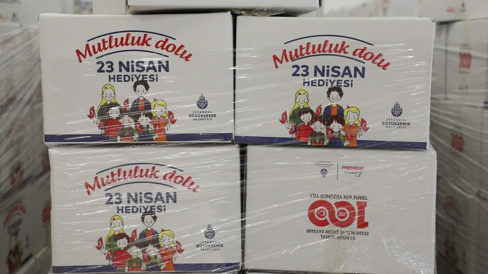 ÇOCUKLARA MUTLULUK DOLU 23 NİSAN HEDİYESİ