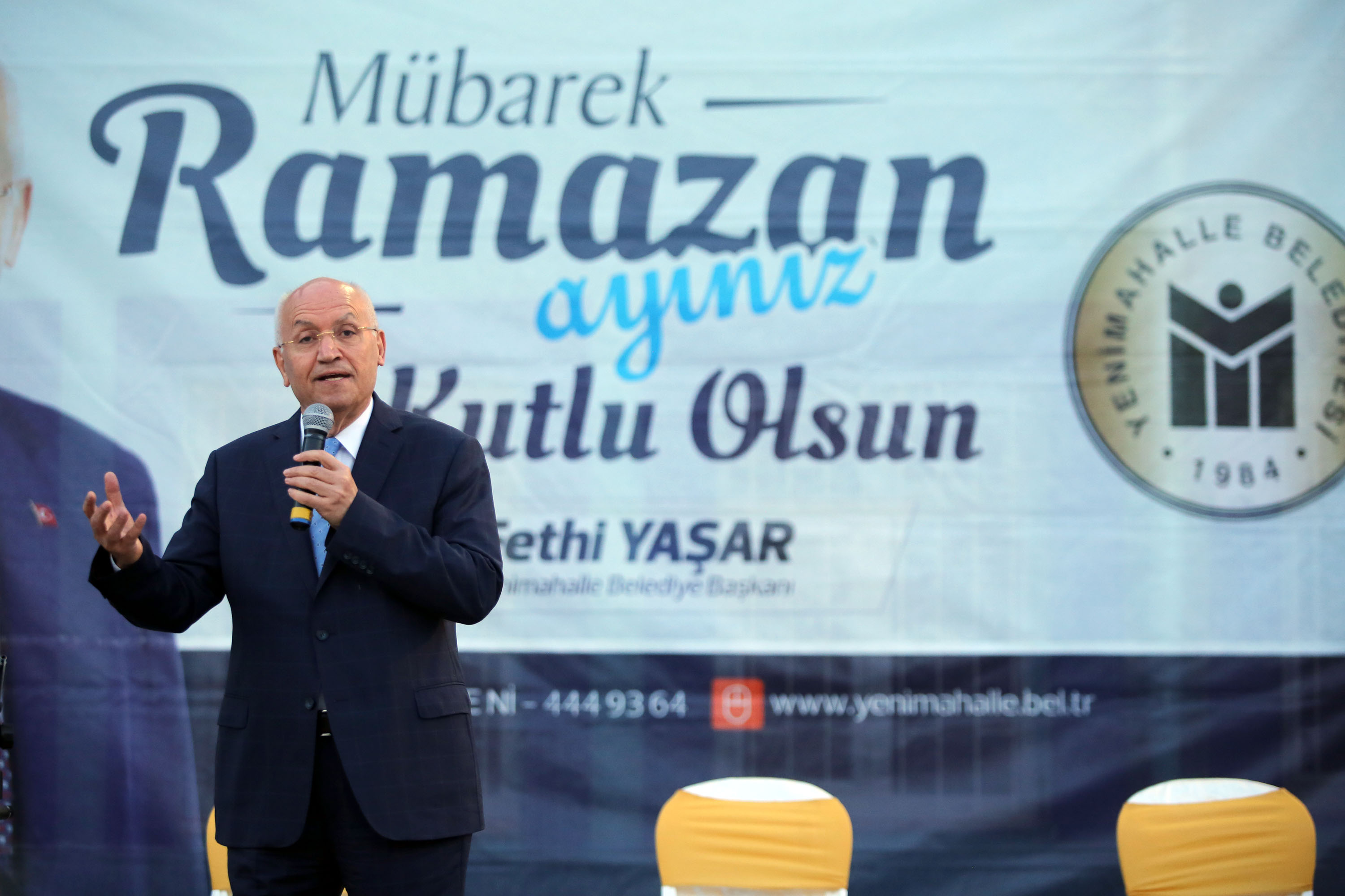 YENİMAHALLE'DE RAMAZAN ETKİNLİKLERİNE KORONA ARASI