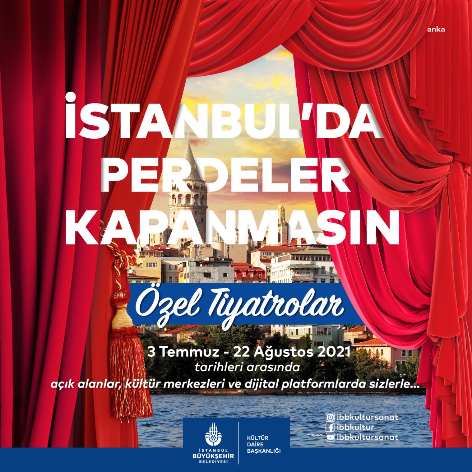 İBB KÜLTÜR MERKEZLERİNDE TİYATRO SANATÇILARI SEYİRCİLERİYLE BULUŞUYOR
