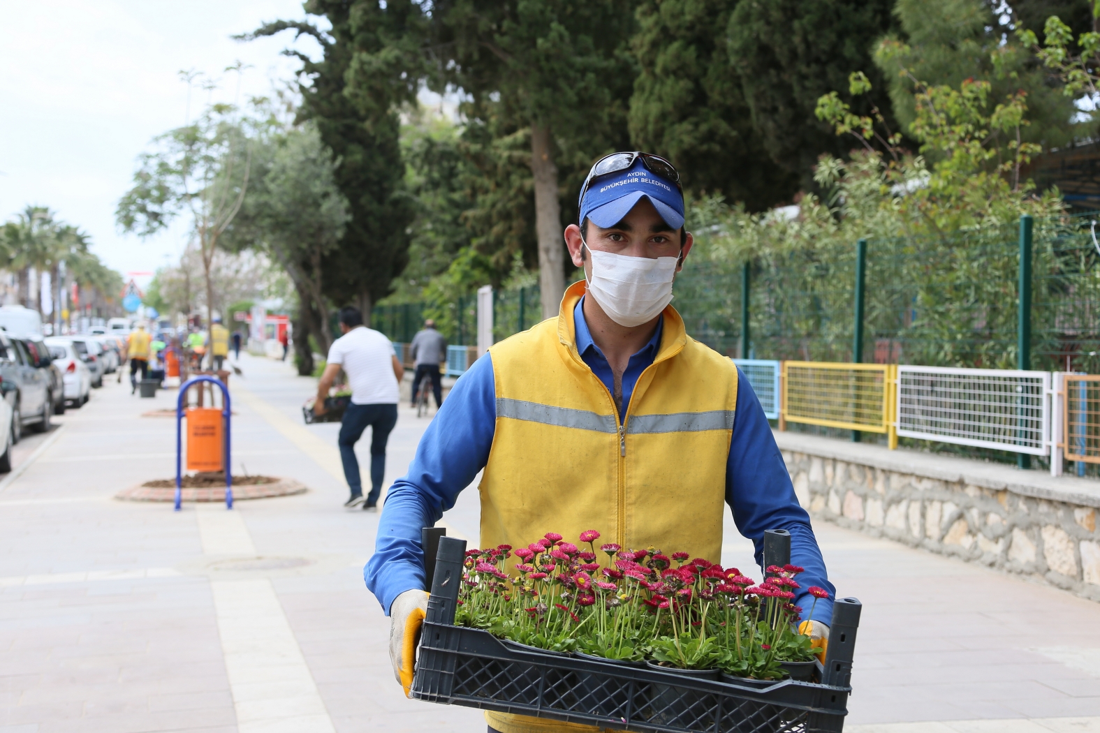 AYDIN, BÜYÜKŞEHİR'LE BAHARA RENGARENK GİRİYOR