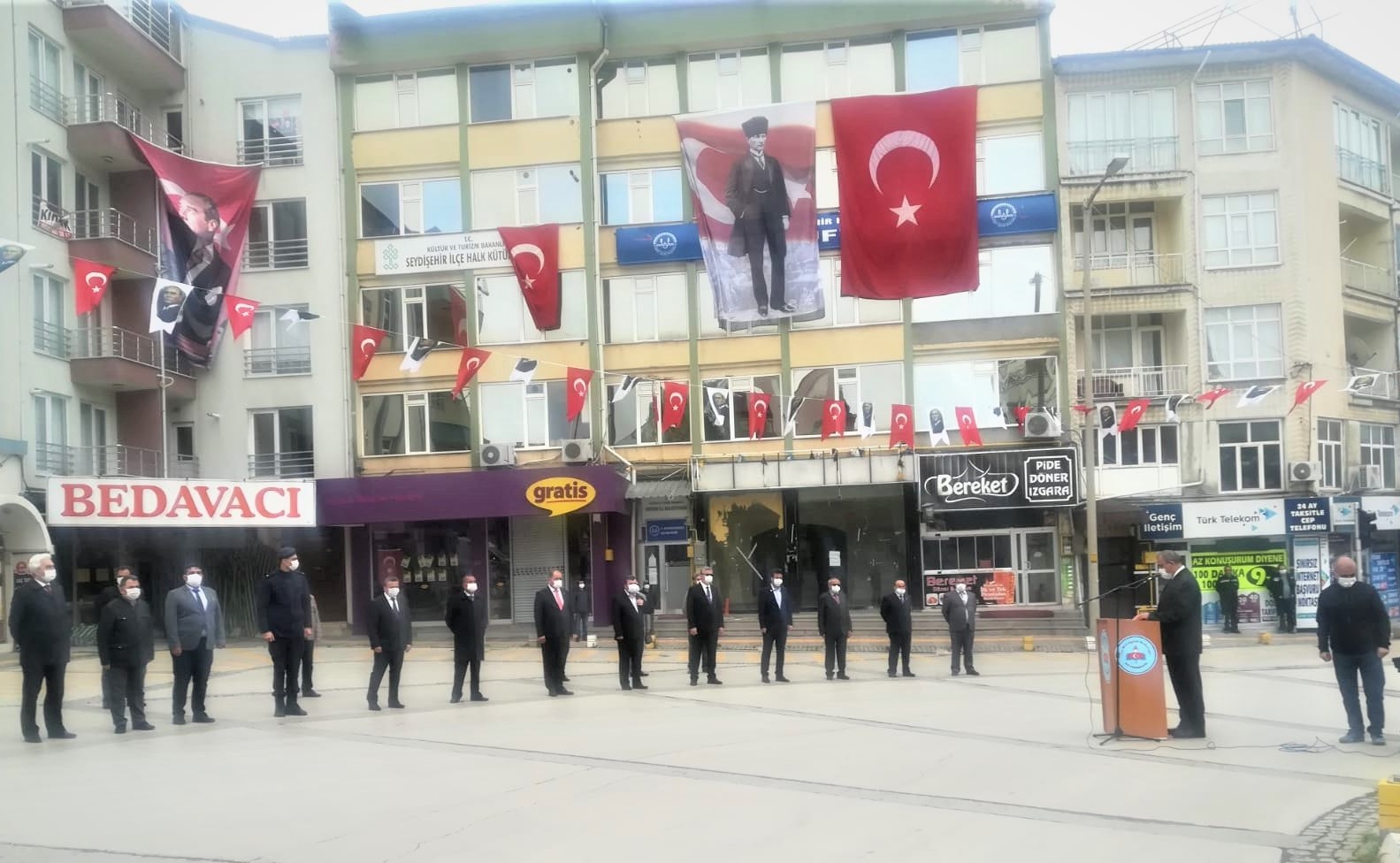 SEYDİŞEHİR’DE ÇOCUK BAYRAMI SADE BİR TÖRENLE KUTLANDI