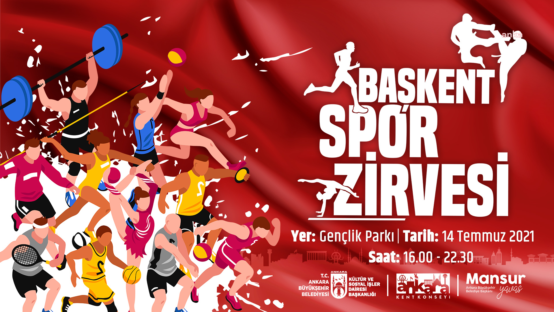 BAŞKENT SPOR ZİRVESİ, MİLLET İTTİFAKI LİDERLERİNİN KATILIMIYLA BAŞLAYACAK