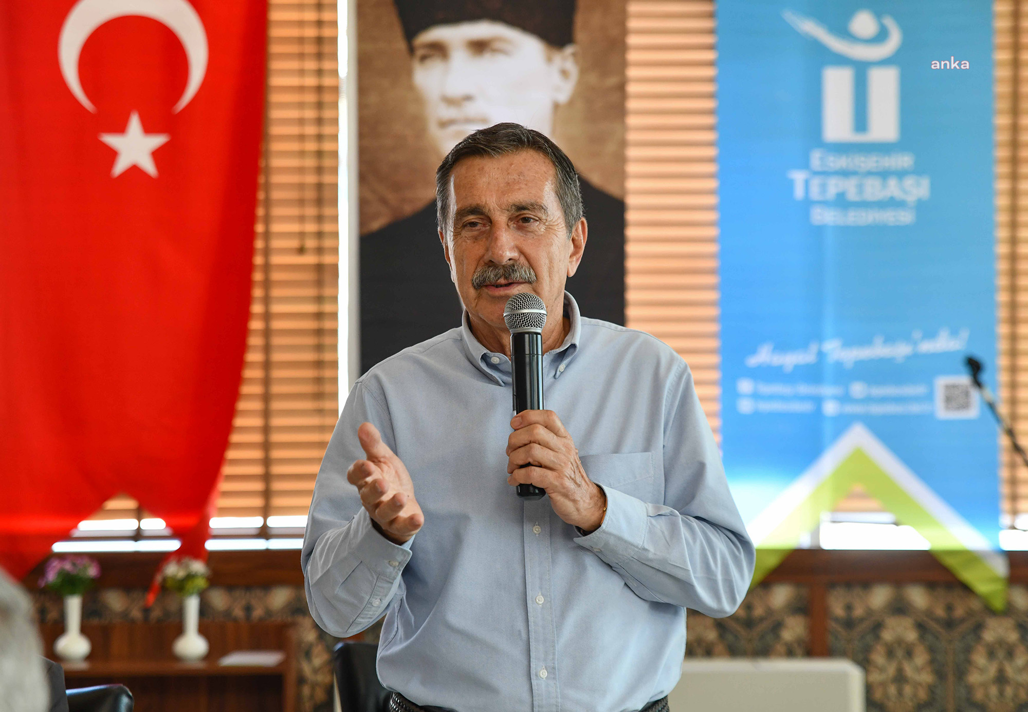 TEPEBAŞI BELEDİYE BAŞKANI ATAÇ: "SAMİMİYET VE DÜRÜSTLÜK İLE ÇALIŞIYORUZ"