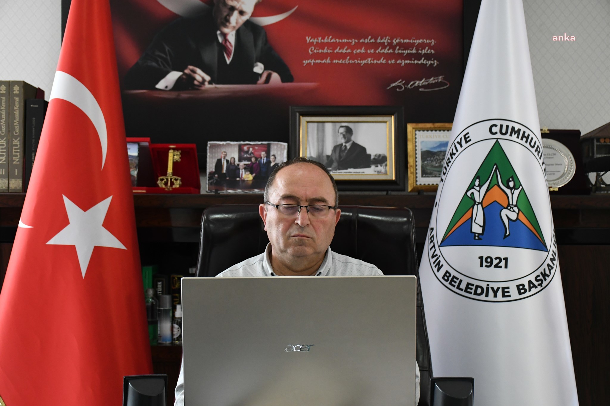 ARTVİN BELEDİYE BAŞKANI ELÇİN, İL KOORDİNASYON TOPLANTISINA KATILDI