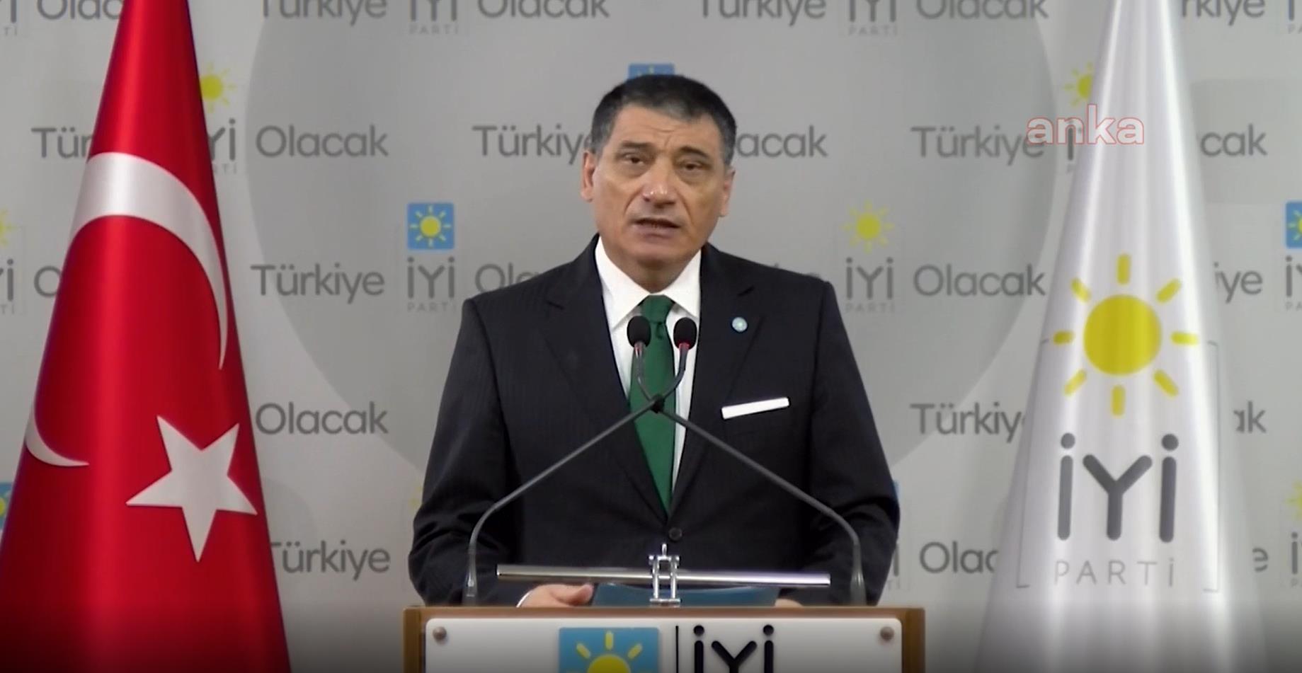İYİ PARTİLİ OKUTAN: "'ZULÜMLE PAYİDAR OLUNMAZ, BÜTÜN ZALİMLER PAYİDAR OLABİLMEK İÇİN HER TÜRLÜ YOLA BAŞVURURLAR"