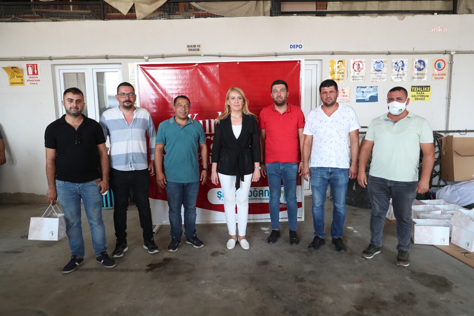 MERKEZEFENDİ BELEDİYE BAŞKANI ÇALIŞMA ARKADAŞLARI İLE BAYRAMLAŞTI