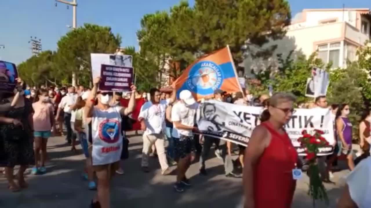 HATUN GÜNEŞ’İN ÖLDÜRÜLMESİNİ PROTESTO EDEN KADINLAR: “BU DÜZENİN YIKILMASINDAN BAŞKA ÇARE KALMAMIŞTIR”