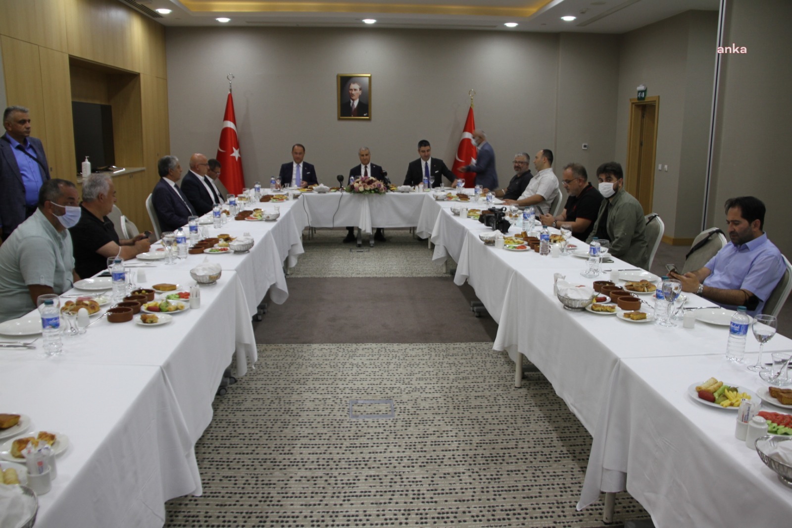 KARTAL BELEDİYE BAŞKANI GÖKHAN YÜKSEL ERZİNCAN’DAKİ MEDYA TEMSİLCİLERİYLE BULUŞTU