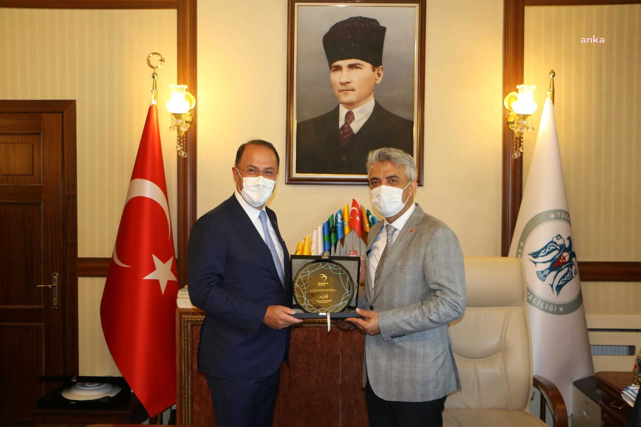 BEYLİKDÜZÜ BELEDİYE BAŞKANI MEHMET MURAT ÇALIK’TAN ERZİNCAN’A ZİYARET