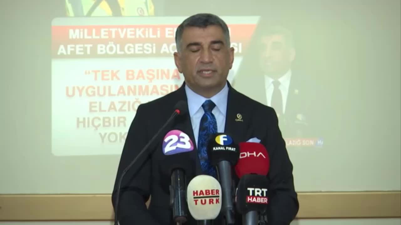 RİZE'DE 'AFET BÖLGESİ' İLAN EDEN CUMHURBAŞKANI ERDOĞAN'A CHP'Lİ EROL'DAN ÇAĞRI: "ELAZIĞ'DA DA KARADENİZ'DEKİ İRADENİZİ İSTİYORUZ"