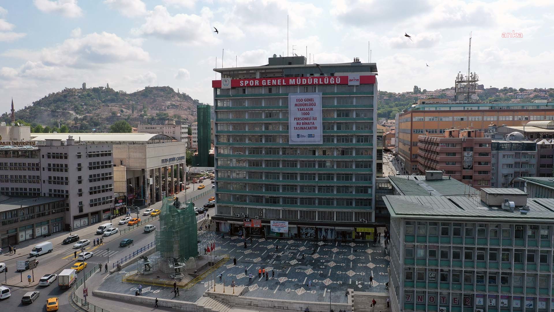 EGO GENEL MÜDÜRLÜĞÜ ULUS MEYDANI’NA TAŞINIYOR