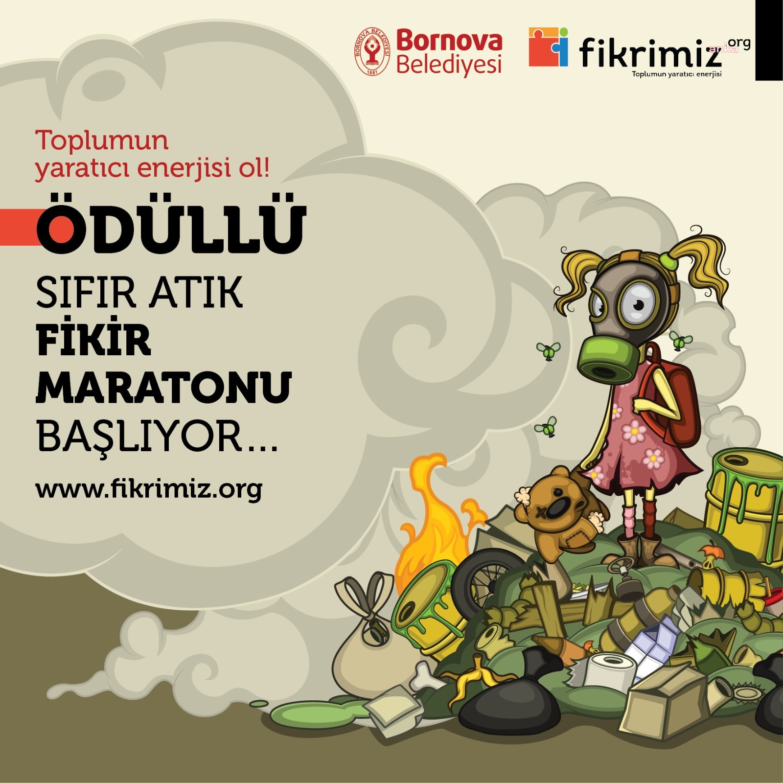 BORNOVA'DA HEDEF SIFIR ATIK