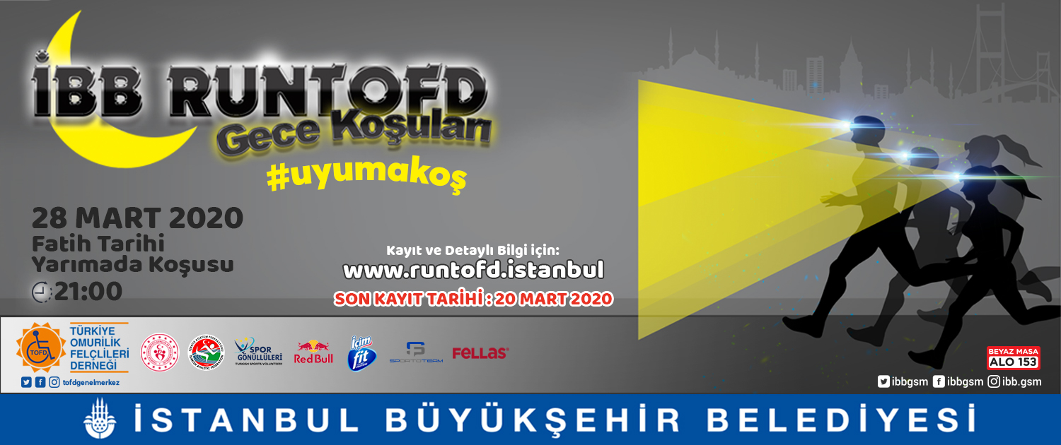 TARİHİ YARIMADA’DA GECE KOŞUSU
