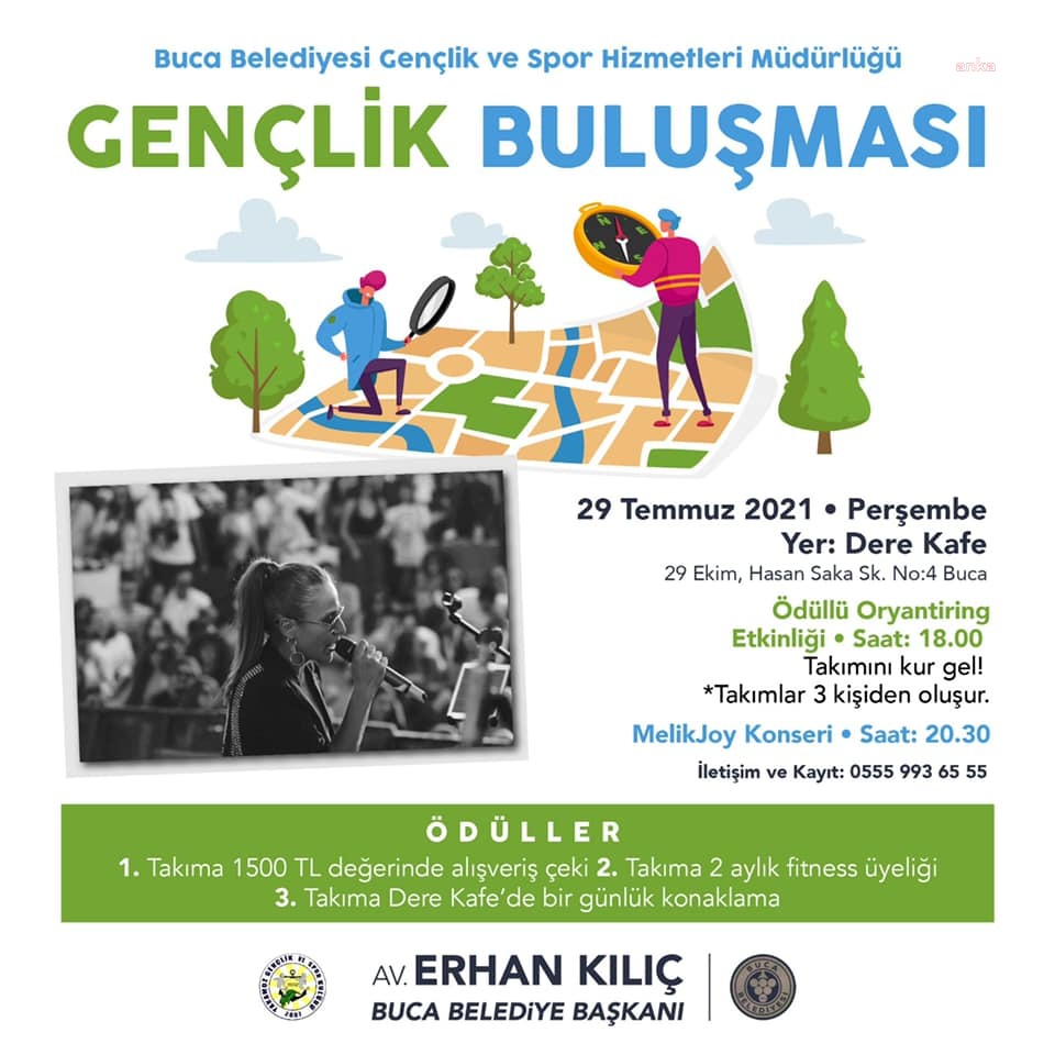 GENÇLER, BUCA’DA SPORA VE EĞLENCEYE DOYACAK