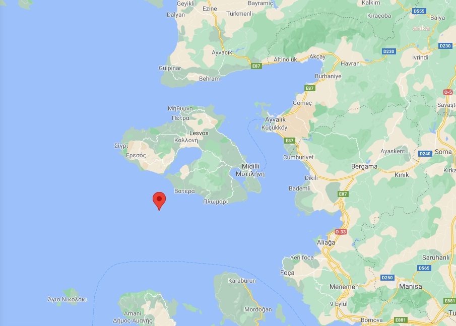 İZMİR'İN KARABURUN İLÇESİ AÇIKLARINDA DEPREM