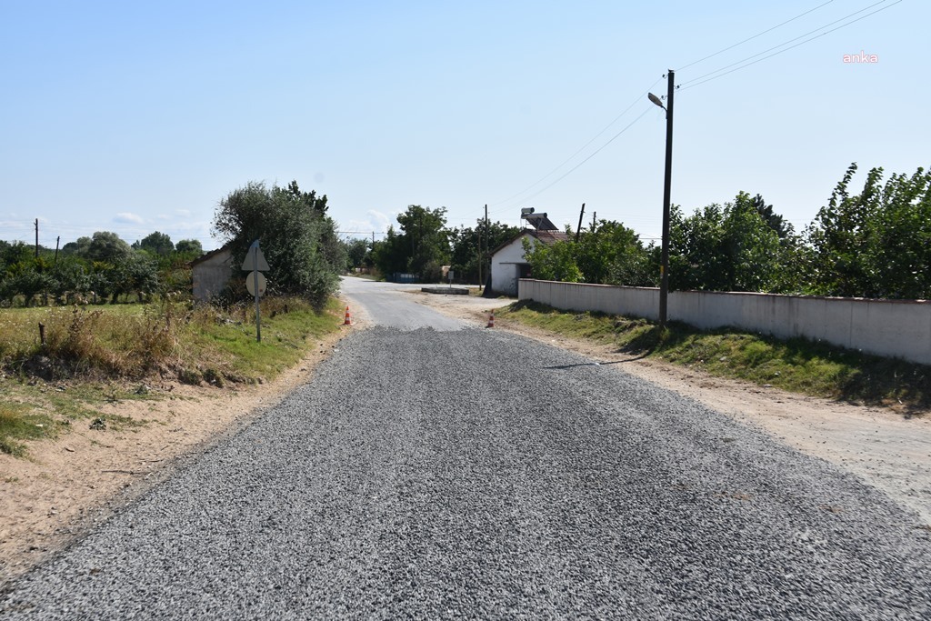 TEKİRDAĞ BÜYÜKŞEHİR BELEDİYESİ, YOL ÇALIŞMALARINI ARALIKSIZ SÜRDÜRÜYOR