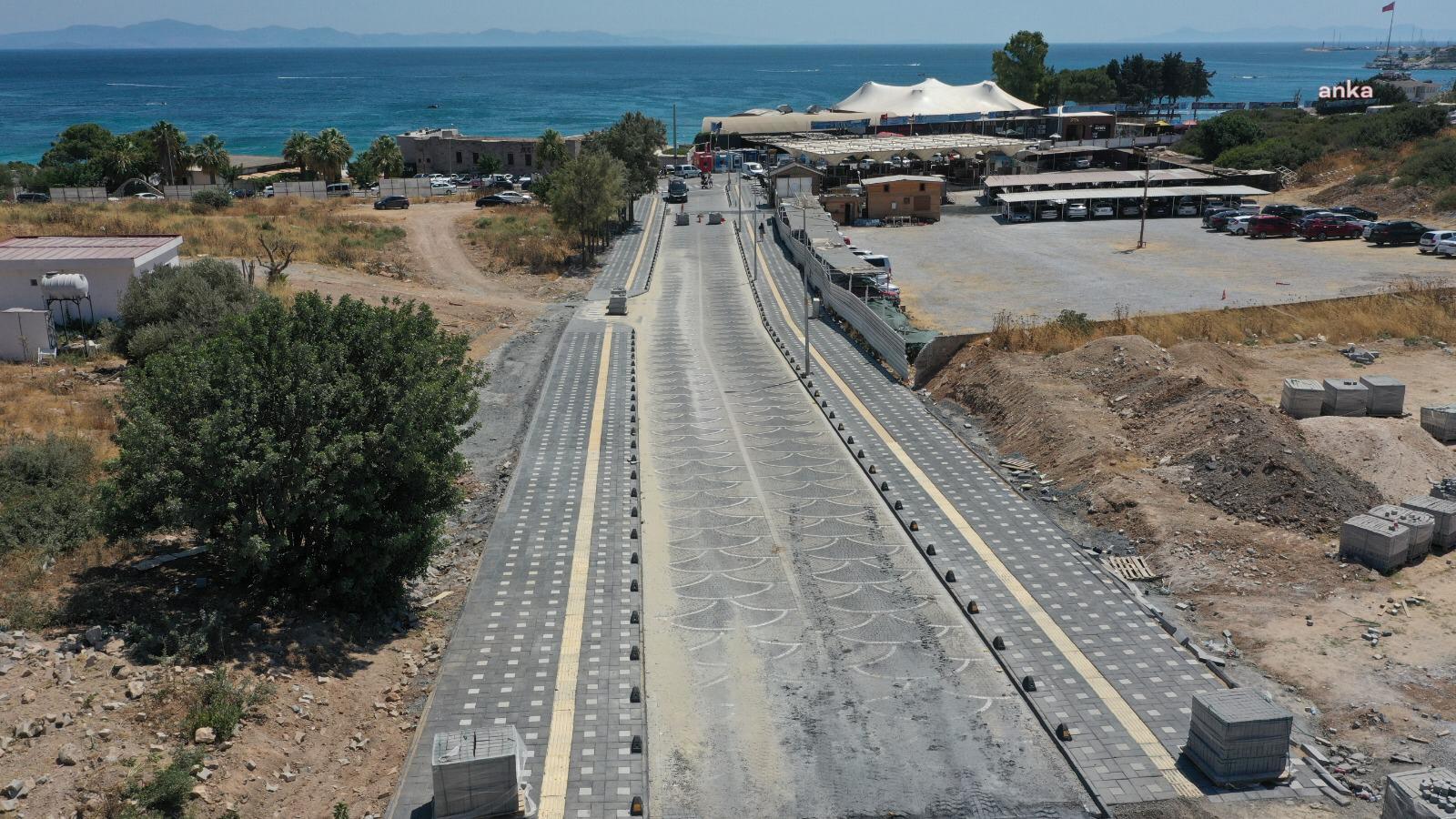 DİDİM’DE YOL ÇALIŞMALARI ARA VERMEDEN DEVAM EDİYOR