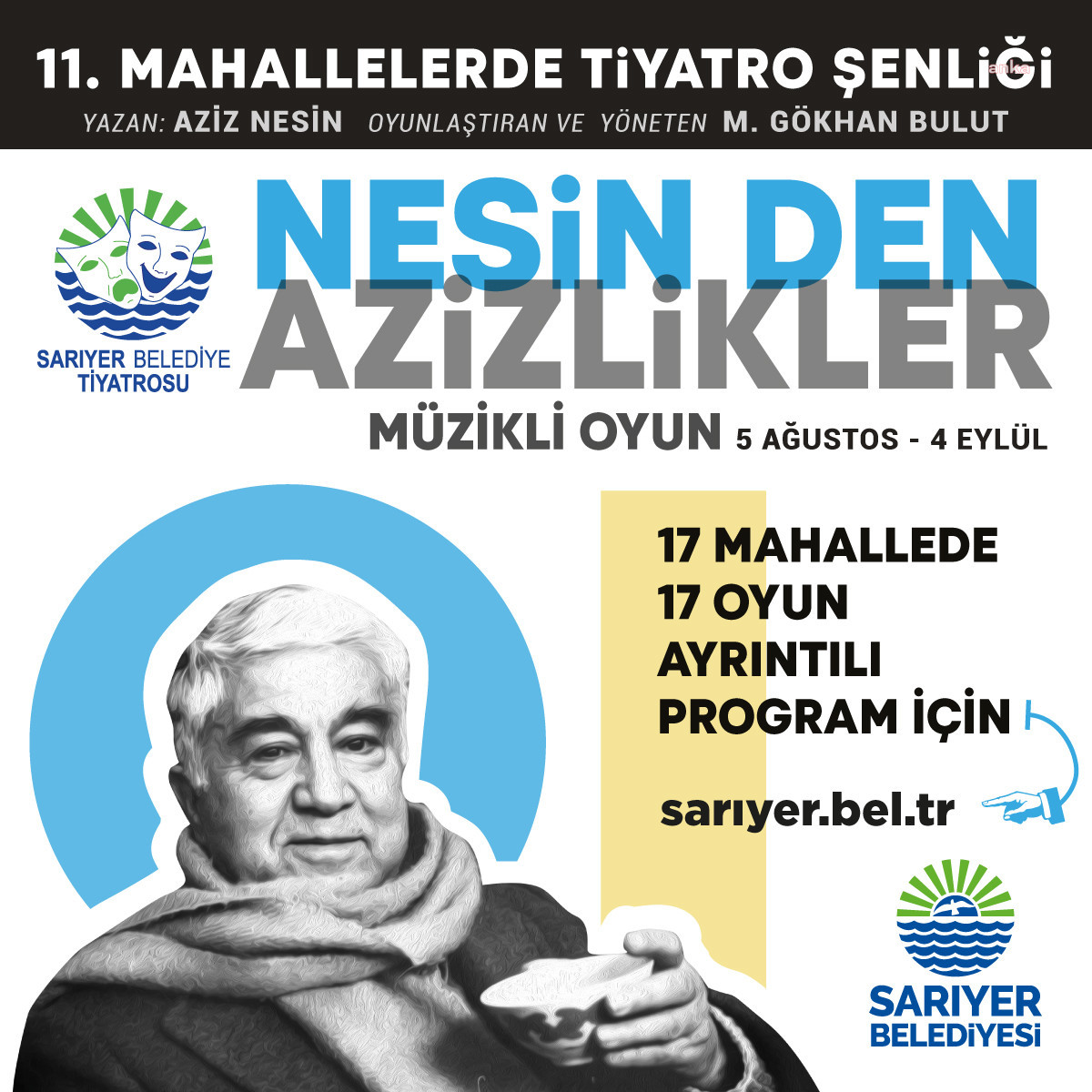 SARIYER'İN MAHALLELERİNDEN TİYATRO SESLERİ YÜKSELECEK