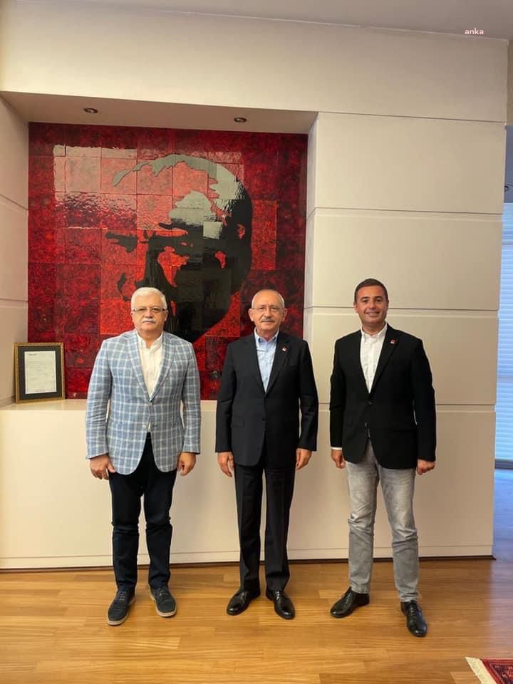 BURHANİYE BELEDİYE BAŞKANI DEVECİLER'DEN CHP GENEL BAŞKANI KILIÇDAROĞLU'NA ZİYARET