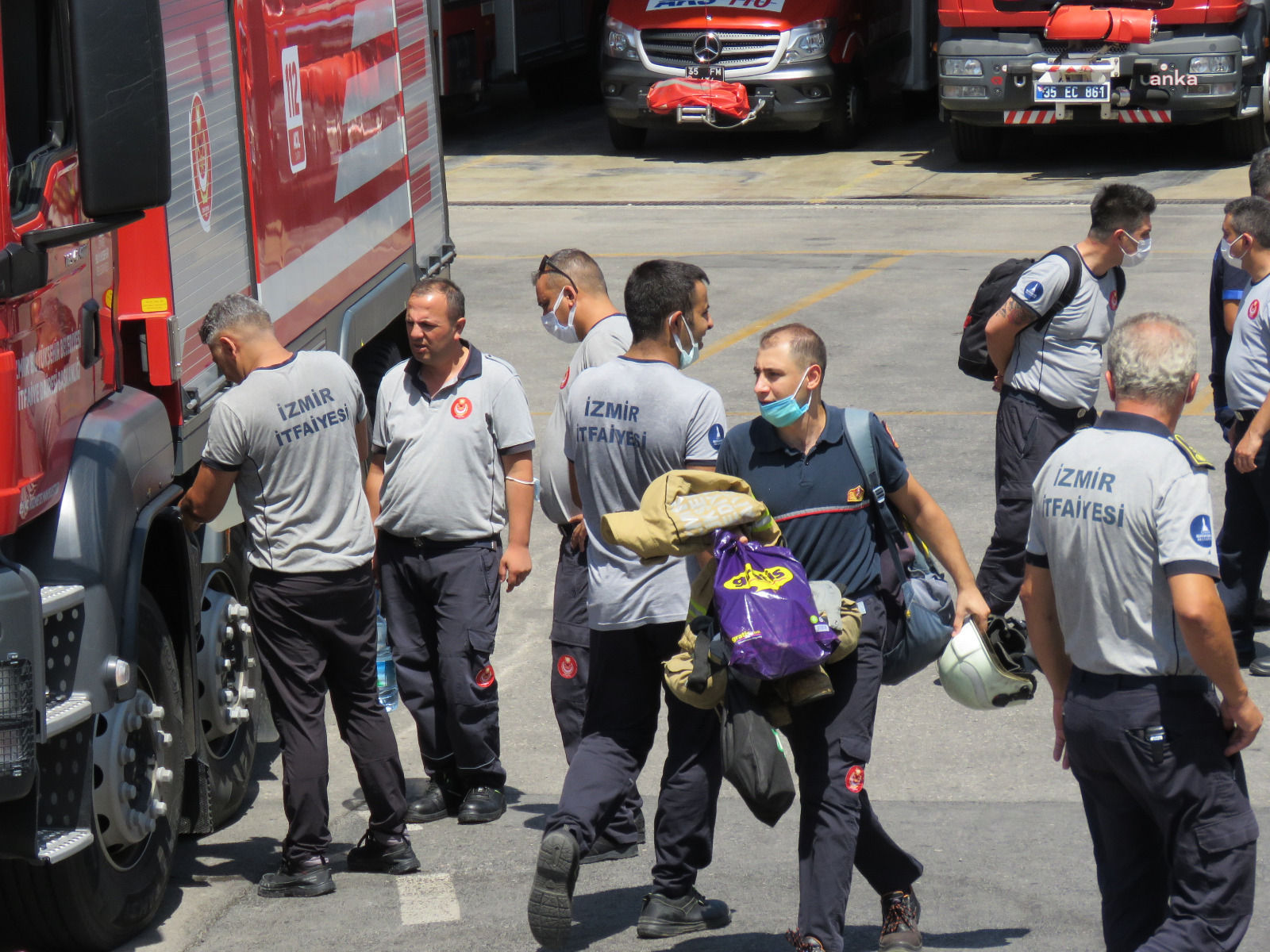 MANAVGAT'TAKİ YANGINA İZMİR’DEN MÜDAHALE DESTEĞİ