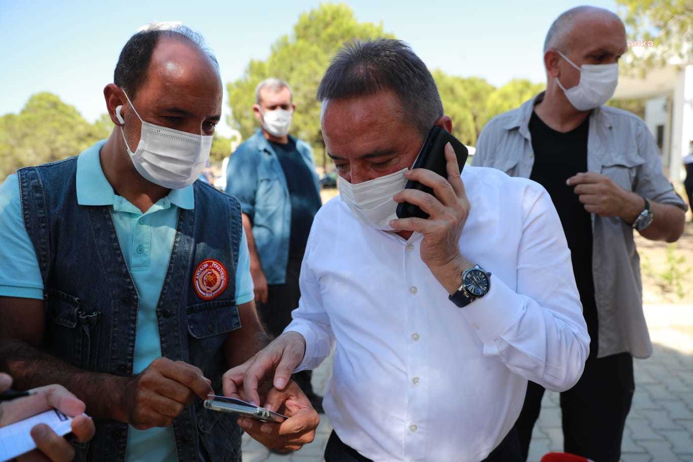 ANTALYA BÜYÜKŞEHİR BELEDİYESİ, YANGIN FELAKETİNİN YARALARINI SARMAK İÇİN ÇALIŞIYOR