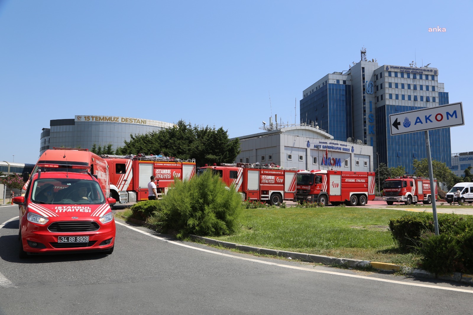 İBB İTFAİYE EKİPLERİ, MANAVGAT’A HAREKET ETTİ
