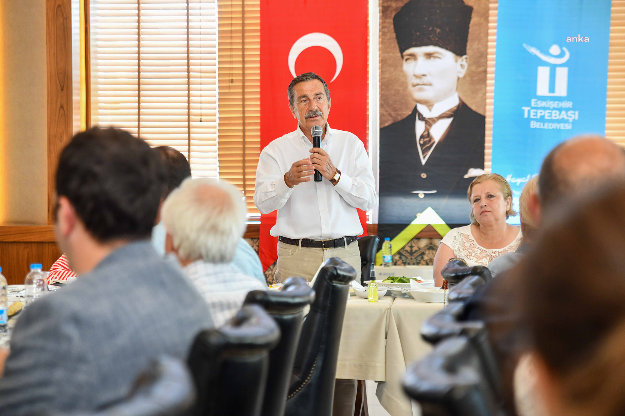 TEPEBAŞI BELEDİYE BAŞKANI ATAÇ, BALKAN GÖÇMENLERİ İLE BULUŞTU