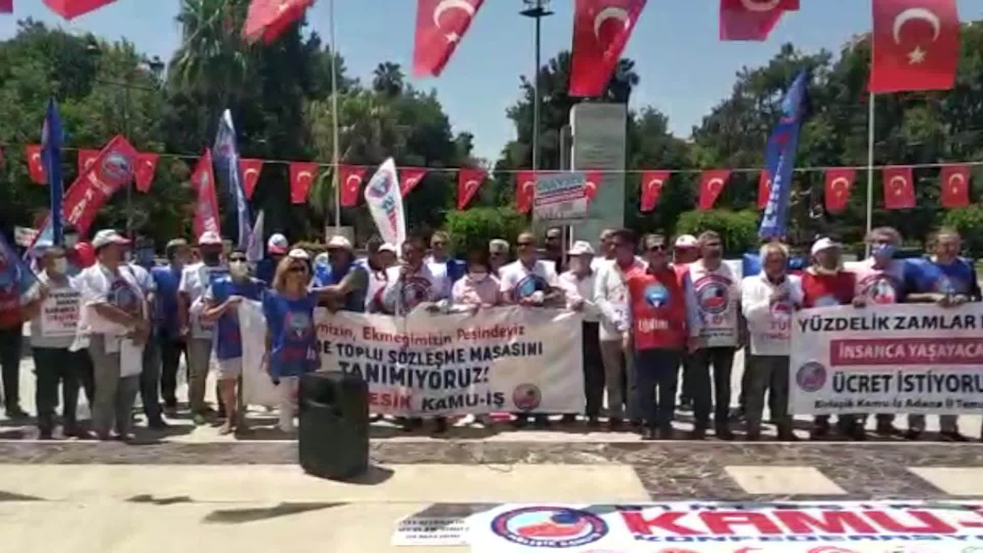 BİRLEŞİK KAMU-İŞ GENEL BAŞKANI BALIK: YANGIN SÖNDÜRME EKİPLERİMİZ KADROLU BİR ŞEKİLDE CİĞERLERİMİZİ KORUSUN