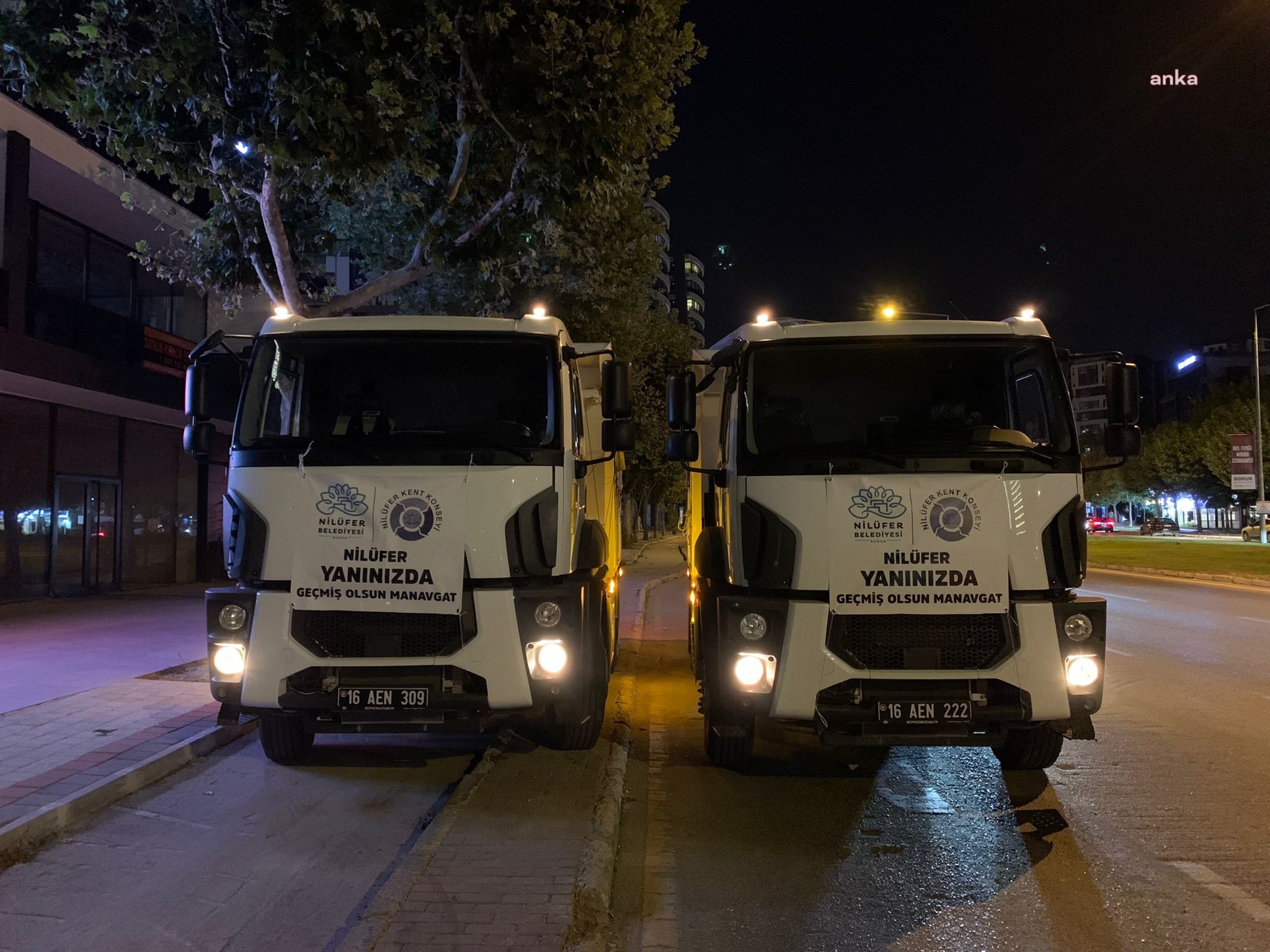 NİLÜFER’DEN MANAVGAT’A DAYANIŞMA ELİ