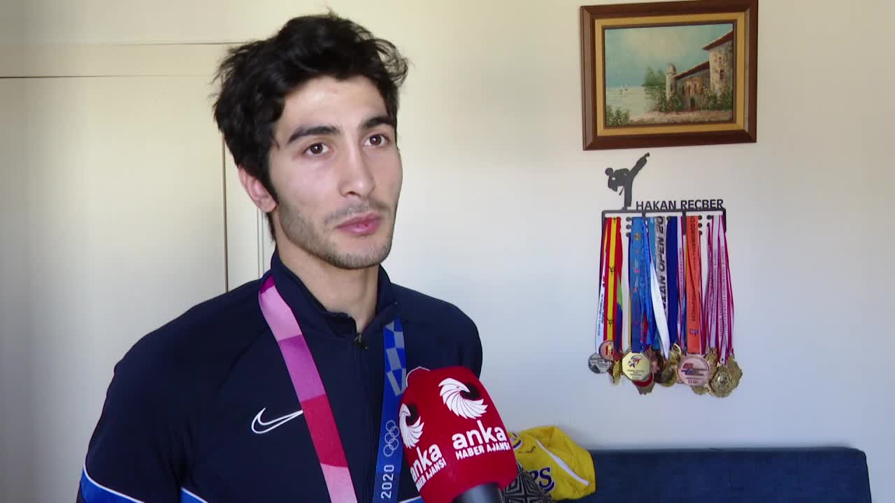 OLİMPİYAT ÜÇÜNCÜSÜ HAKAN REÇBER, ANKA’YA KONUŞTU: “2024'TE ALTIN MADALYA İSTİYORUM"