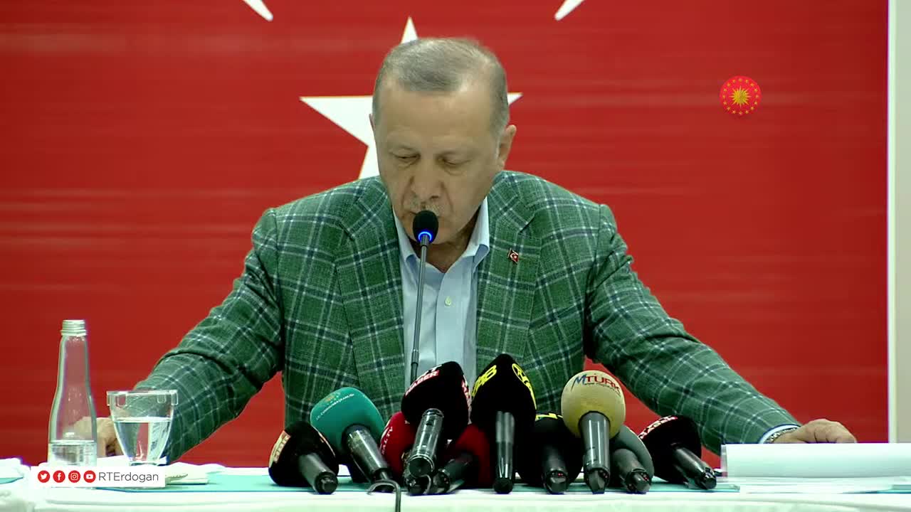 ERDOĞAN: “ORMANLARIMIZI YAKANLARI BULUP, CİĞERLERİNİ YAKMAK BOYNUMUZUN BORCUDUR”