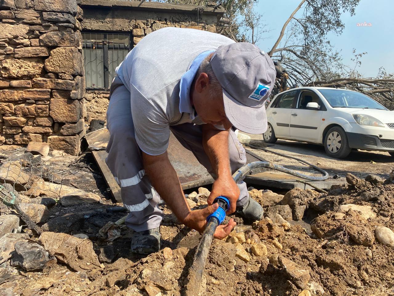 ANTALYA BÜYÜKŞEHİR BELEDİYESİ, MANAVGAT'A DESTEK OLUYOR