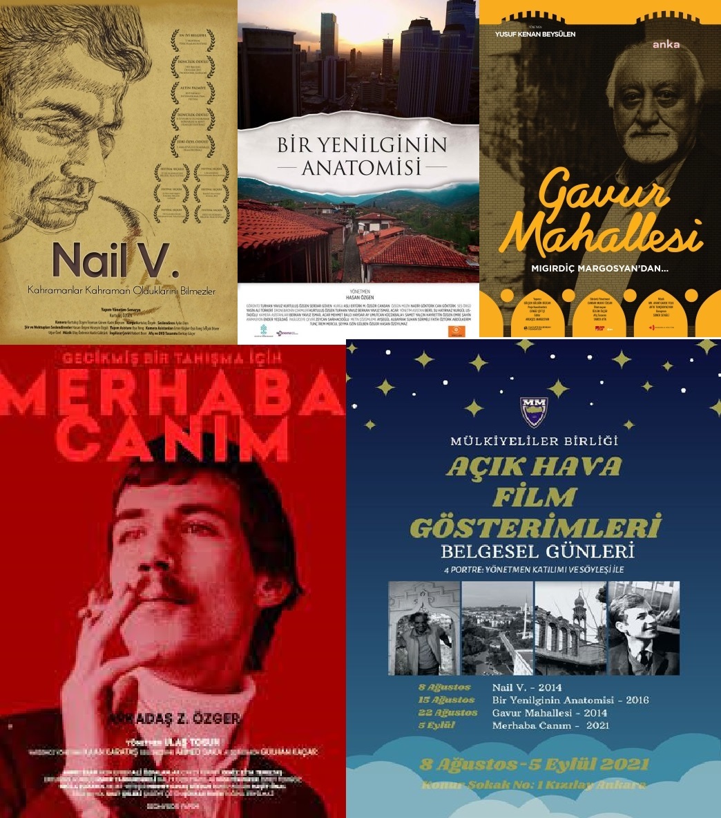 MÜLKİYELİLER BİRLİĞİ AÇIK HAVA FİLM GÖSTERİMLERİ BAŞLIYOR