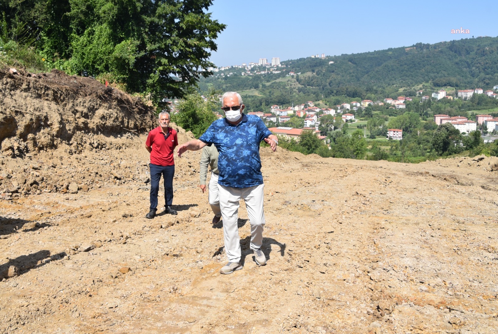KARADENİZ EREĞLİ BELEDİYE BAŞKANI POSBIYIK, ALTERNATİF YOL ÇALIŞMALARINI İNCELEDİ