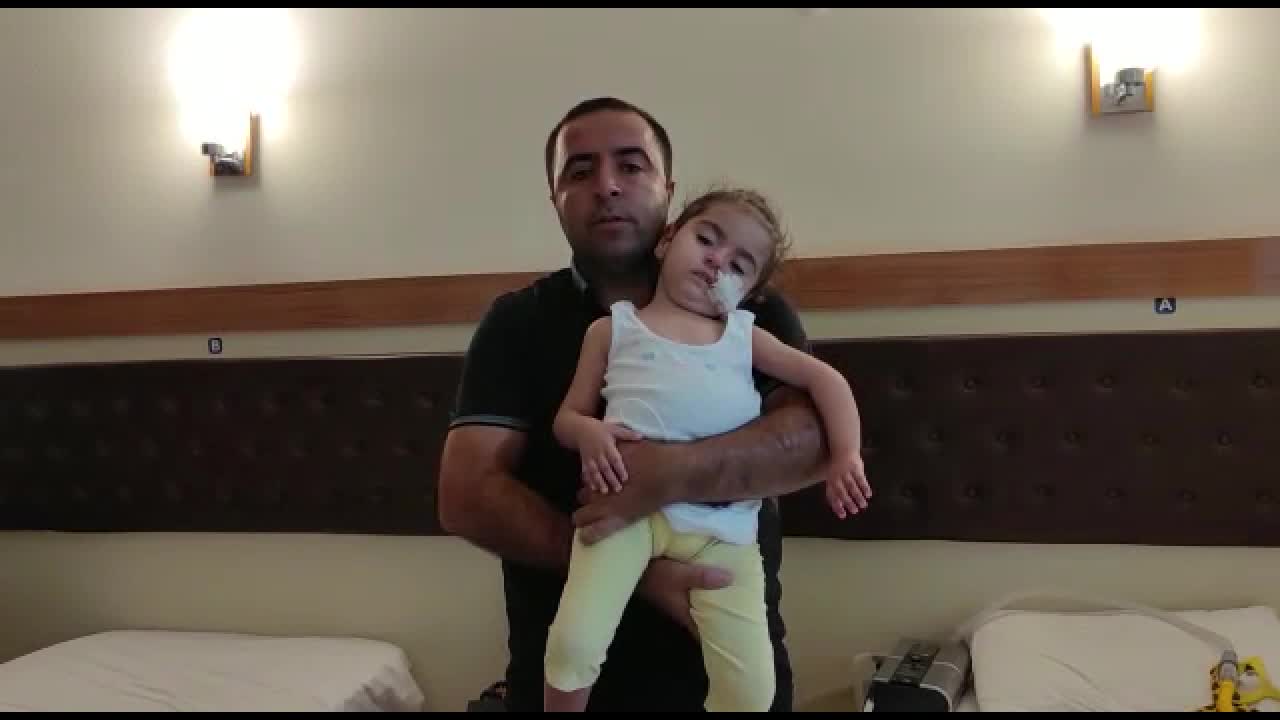 SMA HASTASI ESMA BEBEK İÇİN SON ÇARE DUBAİ