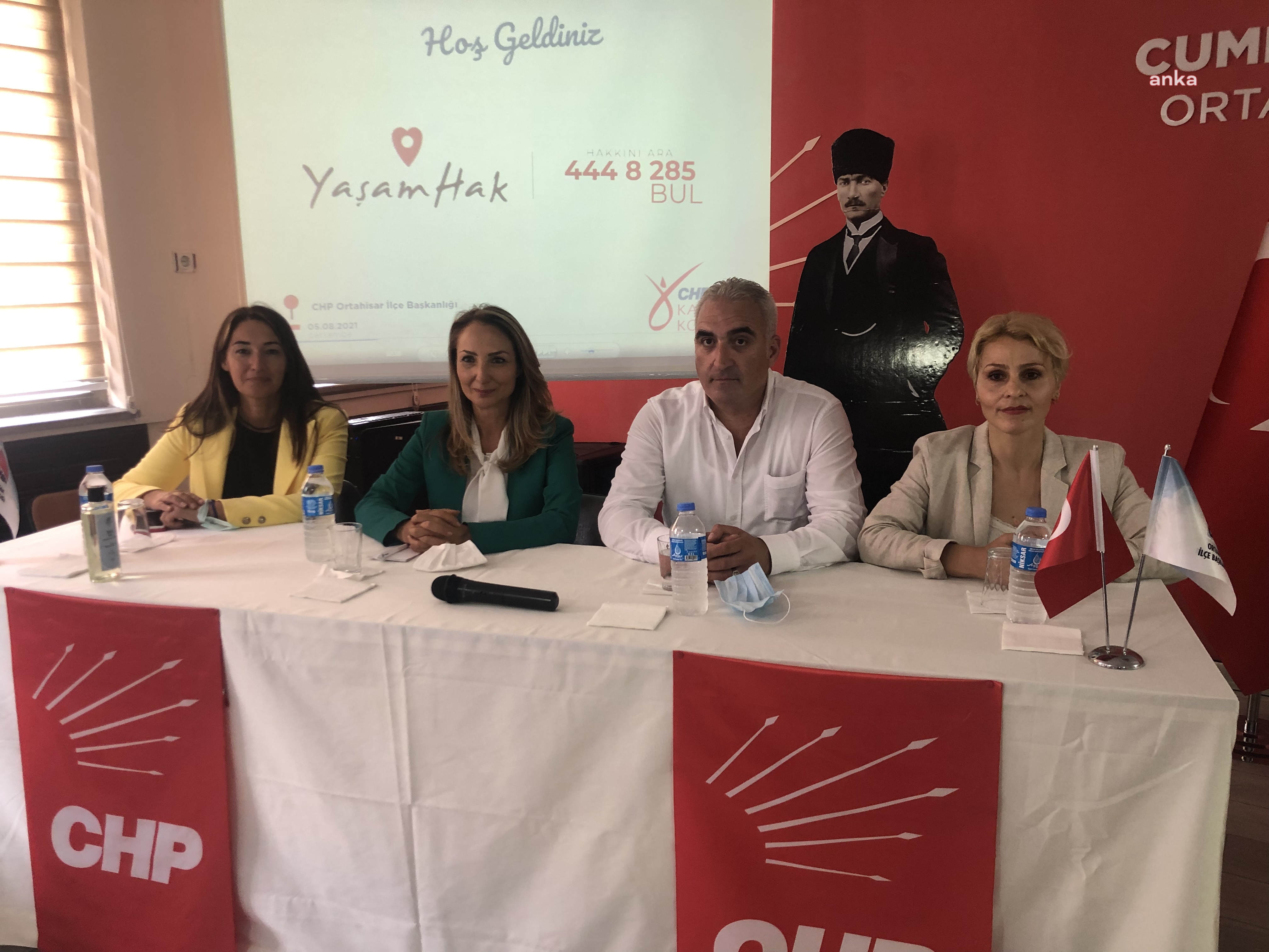CHP’Lİ NAZLIAKA TRABZON’DA YAŞAMHAK PROJESİNİ ANLATTI, YAŞAMHAK KORUSUNA FİDAN DİKTİ