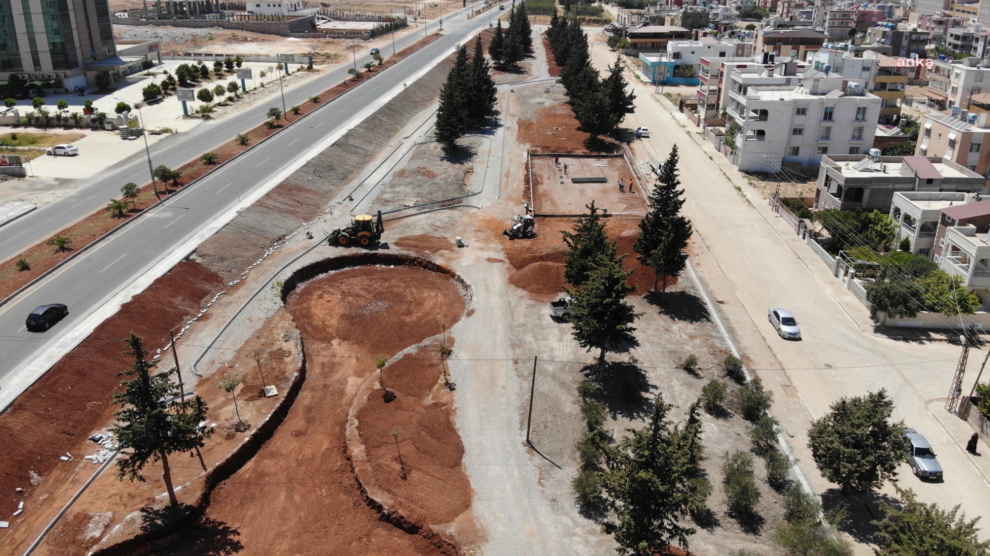 HBB REYHANLI'DA YENİ BİR PARK YAPIYOR