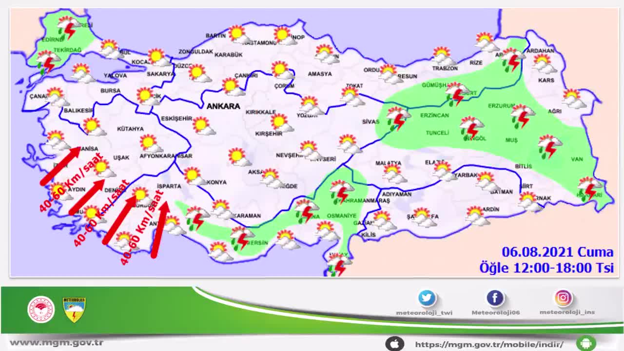 METEOROLOJİ'DEN TRAKYA'DA SAĞANAK YAĞIŞ VE SEL UYARISI