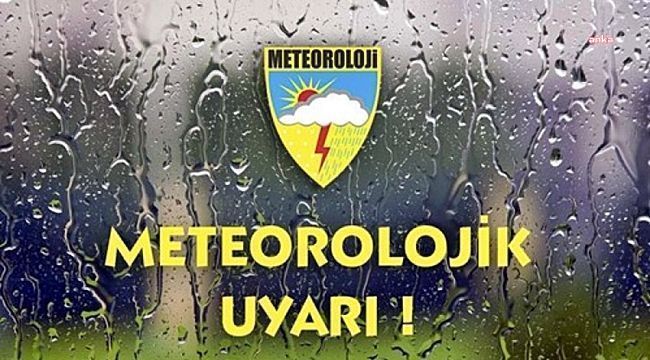 METEOROLOJİ UYARDI: "YURDUN İÇ KESİMLERİNDE GÖK GÜRÜLTÜLÜ SAĞANAK YAĞIŞLARA DİKKAT"