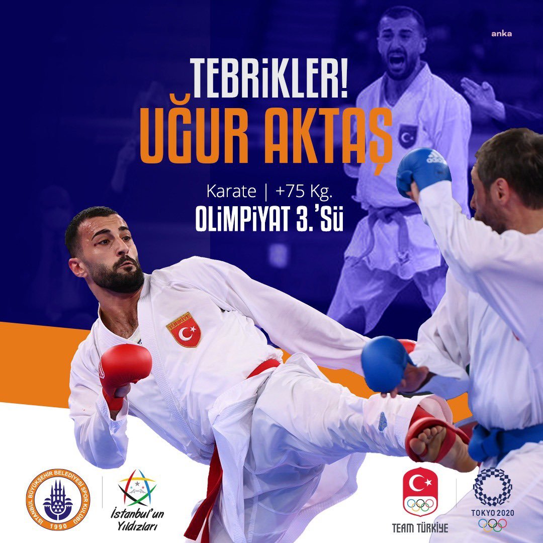 TOKYO OLİMPİYATLARINDA KARATEDEN BİR MADALYA DAHA GELDİ