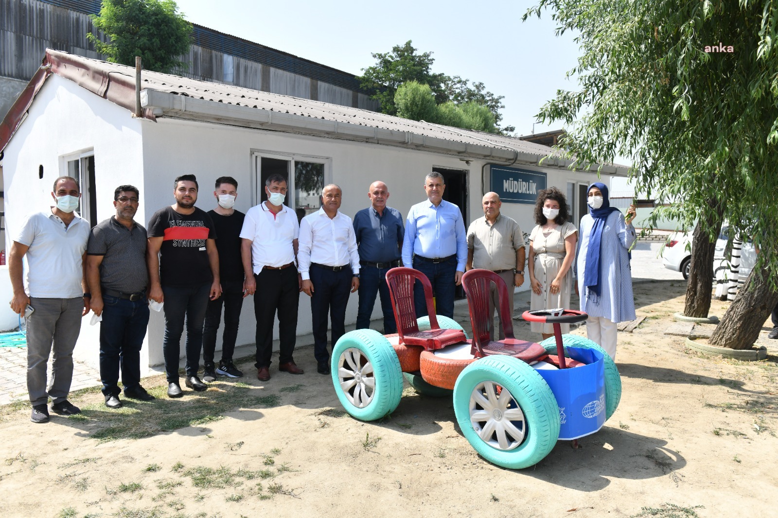 ESENYURT BELEDİYE BAŞKANI BOZKURT, YENİ YAPILAN 1. SINIF ATIK GETİRME MERKEZİ’Nİ İNCELEDİ