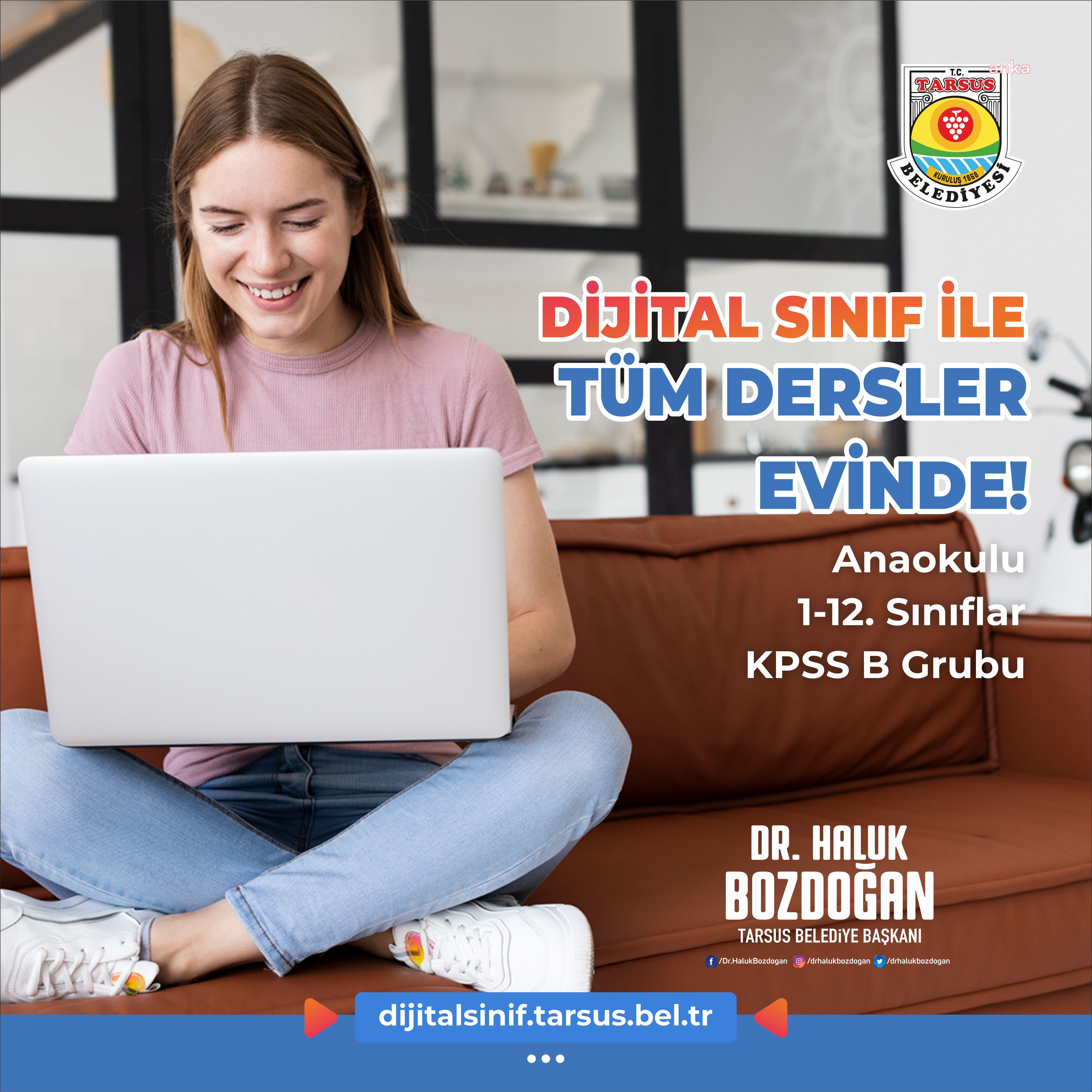 TARSUS BELEDİYESİ'NIN "DİJİTAL SINIF" PROJESİ'NDE SONA GELİNDİ