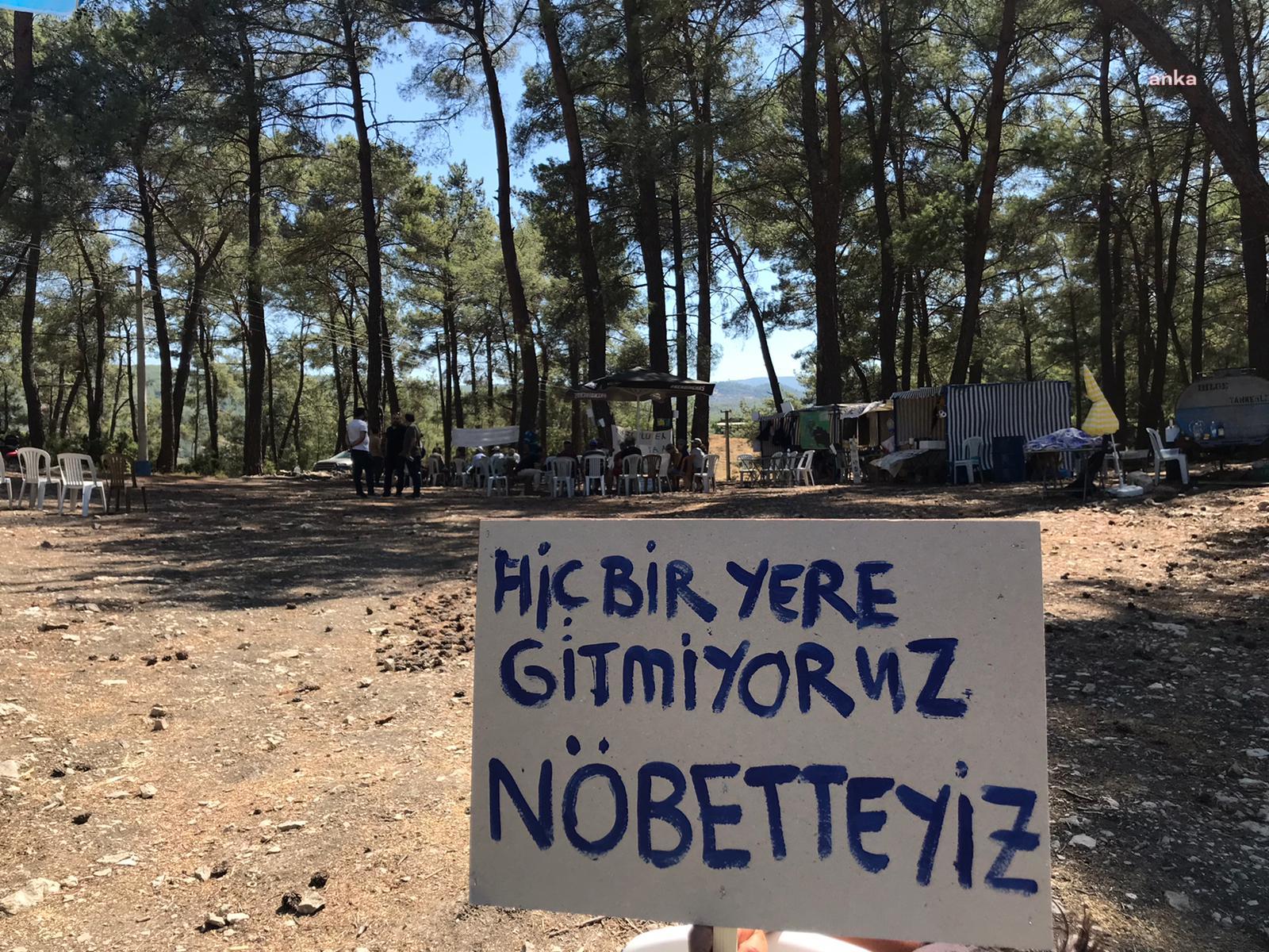 AKBELEN ORMANINDA NÖBET TUTANLARA "BÖLGEDEN UZAKLAŞIN" UYARISI